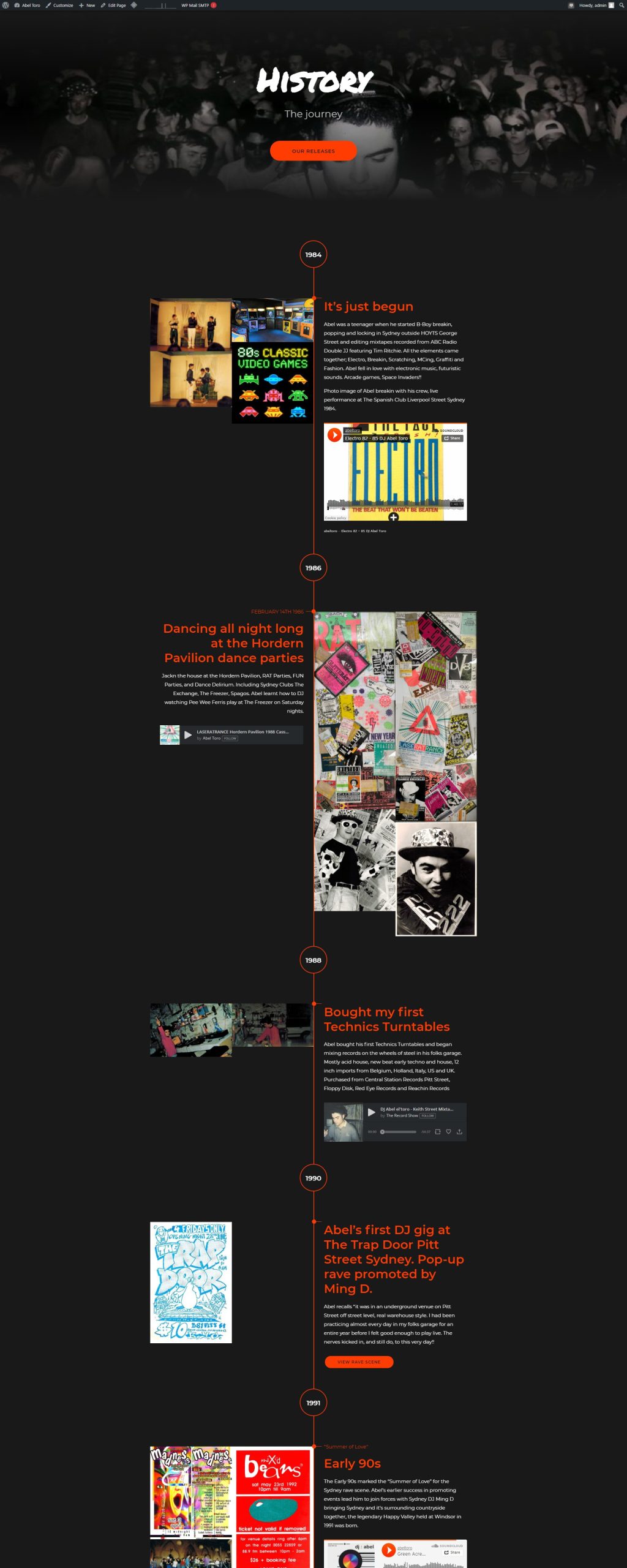 History – Abel Toro