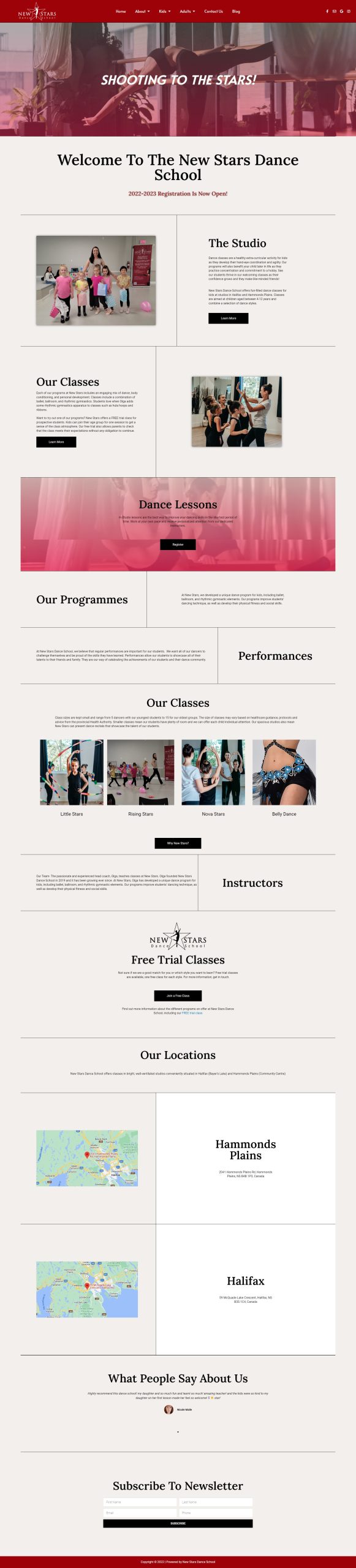 Home - Dance school for kids